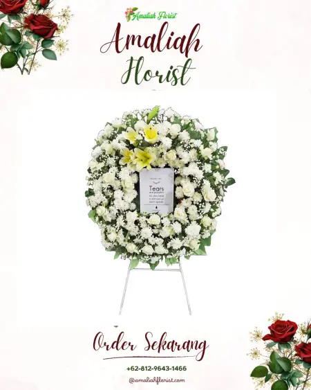 Krans Bunga Duka Kedungori